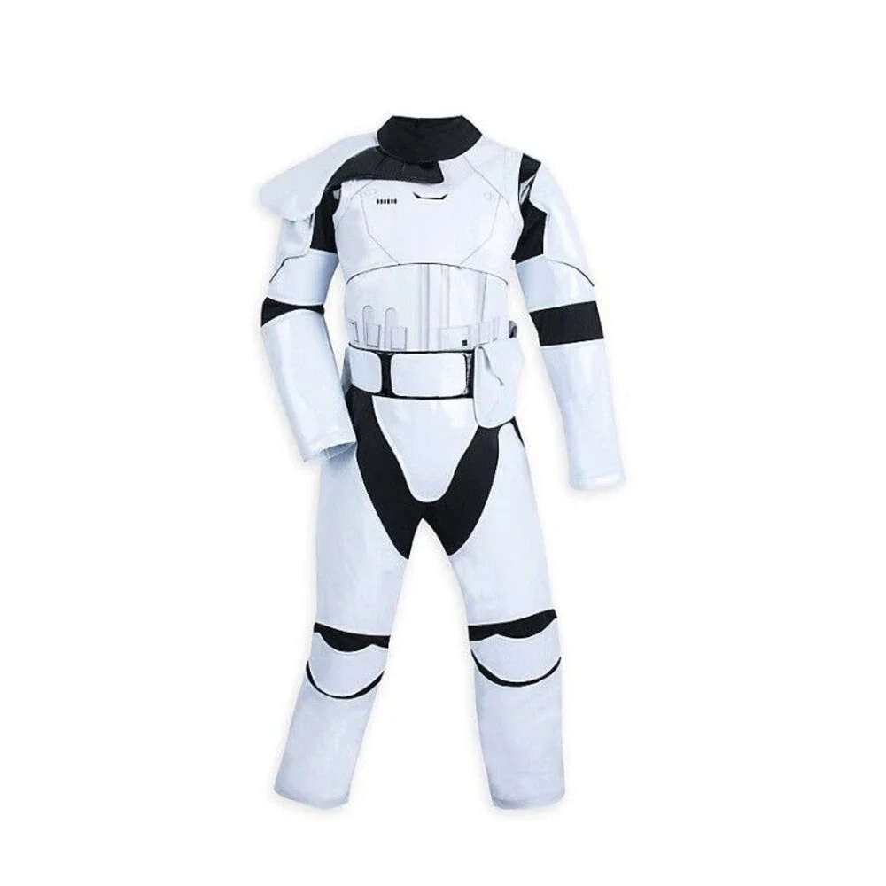 NWT Disney Store Boys Star Wars Stormtrooper Halloween Costume‎ White Helmet 7/8